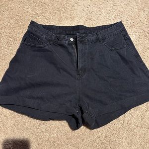 Black SHEIN shorts